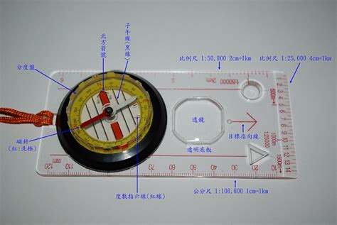 指北針怎麼看紅色|【戶外百科】圖針定位教學